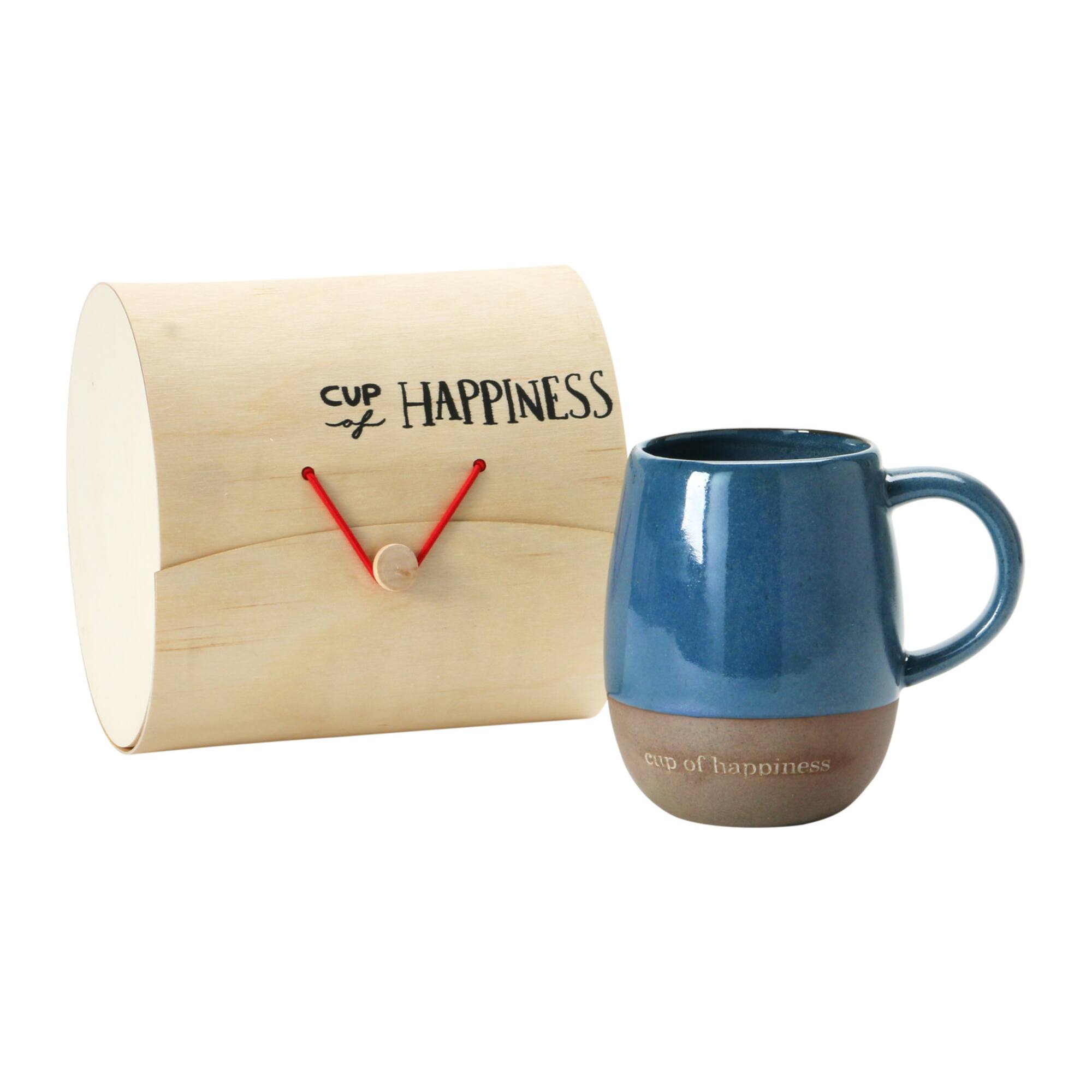 Hello Honey® Stoneware Mug in Wood Box, 8ct.